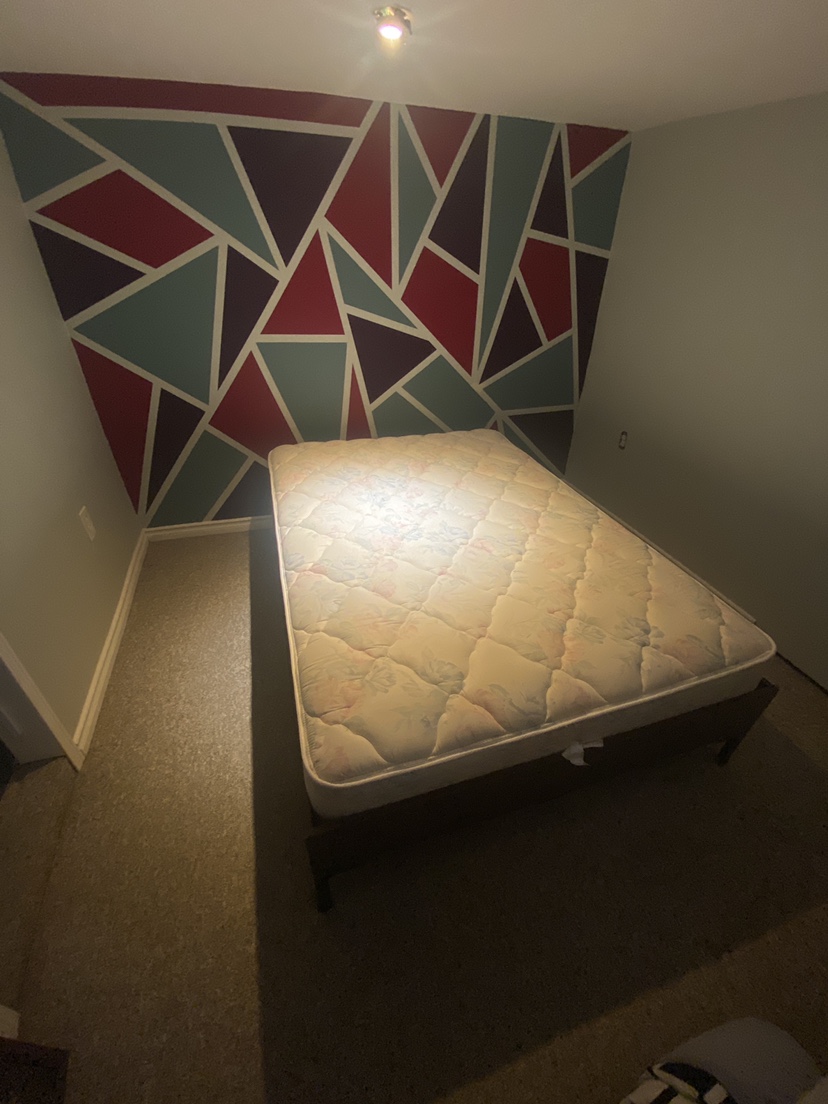 Double Bed Frame and Double Matress