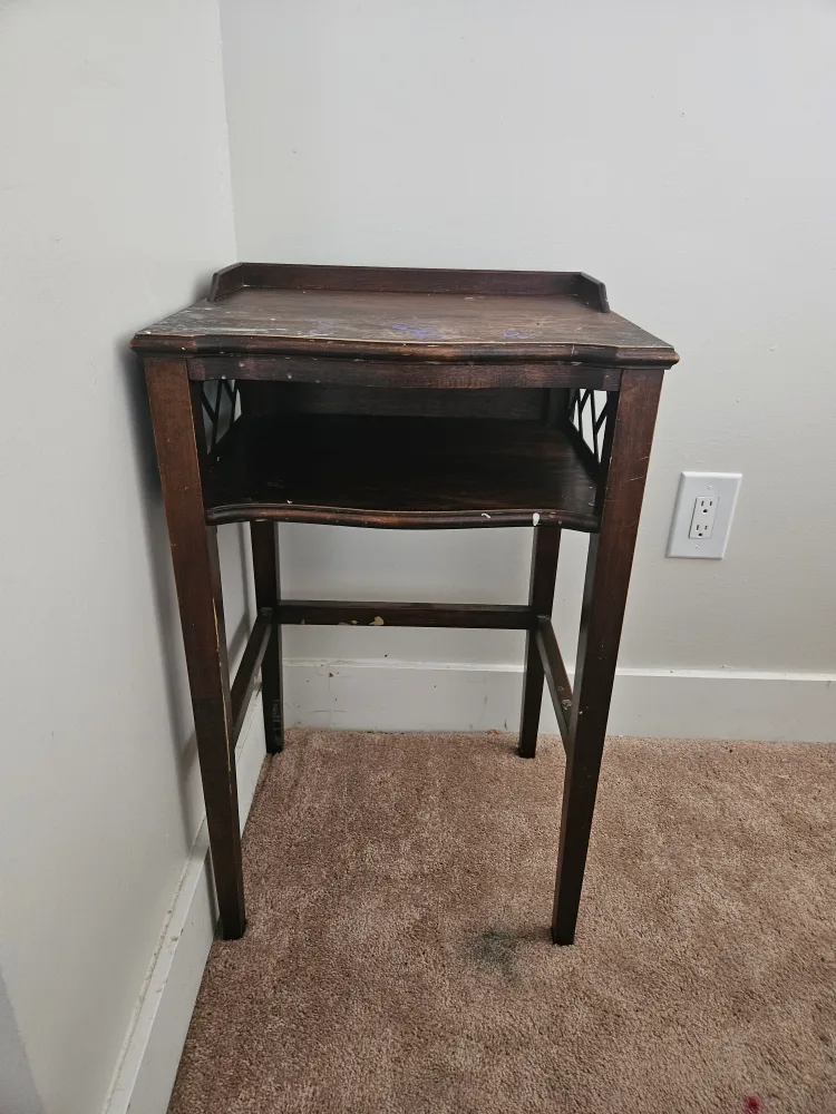 Vintage Wooden Table thumbnail