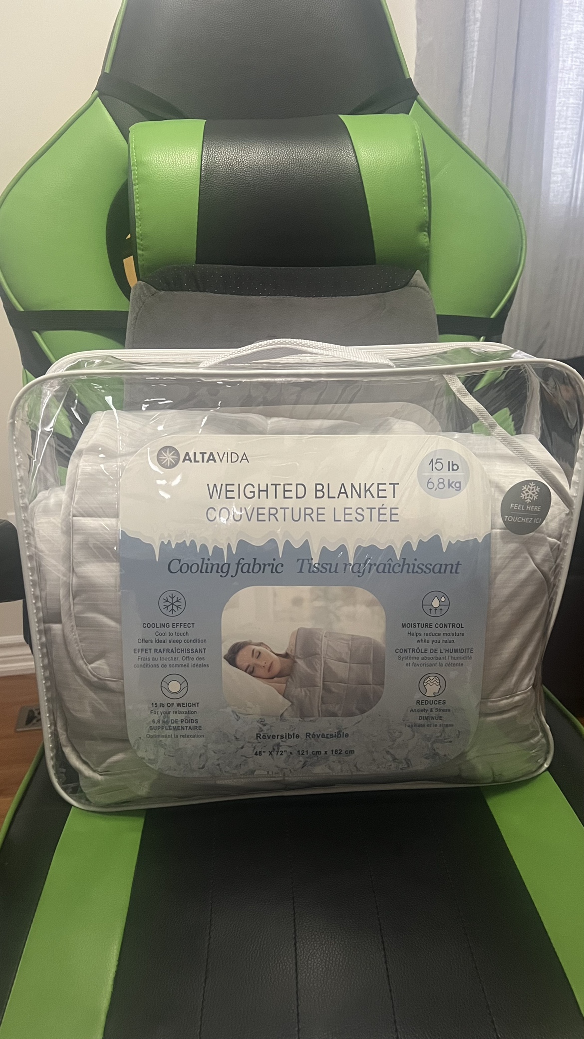 Reversible Weighted Blanket (15Lb)