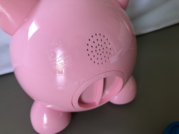 Bilingual Piggy bank toy 🧡 - photo 2
