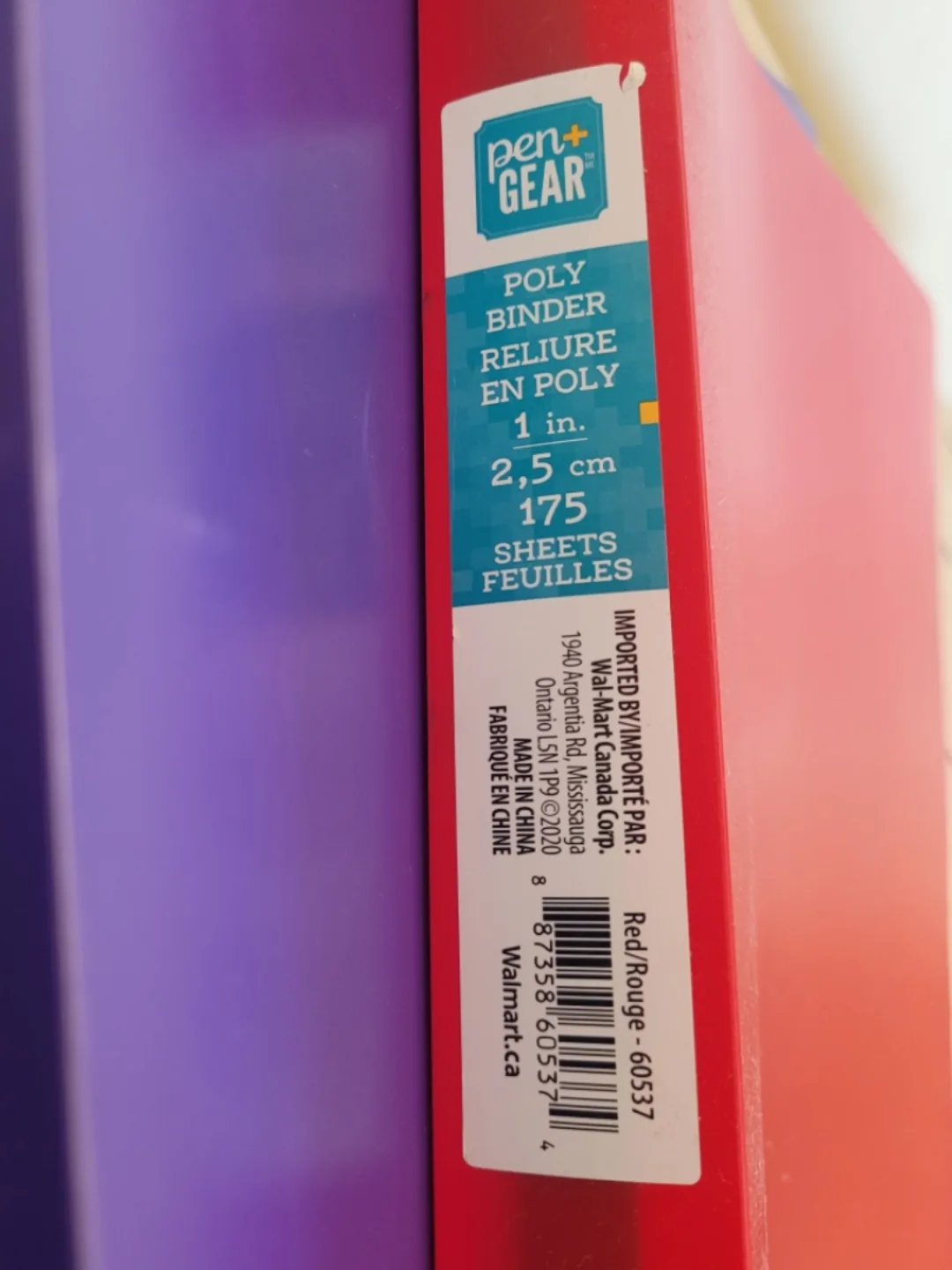 3 one  inch Binders 🧡 image indicator(3)