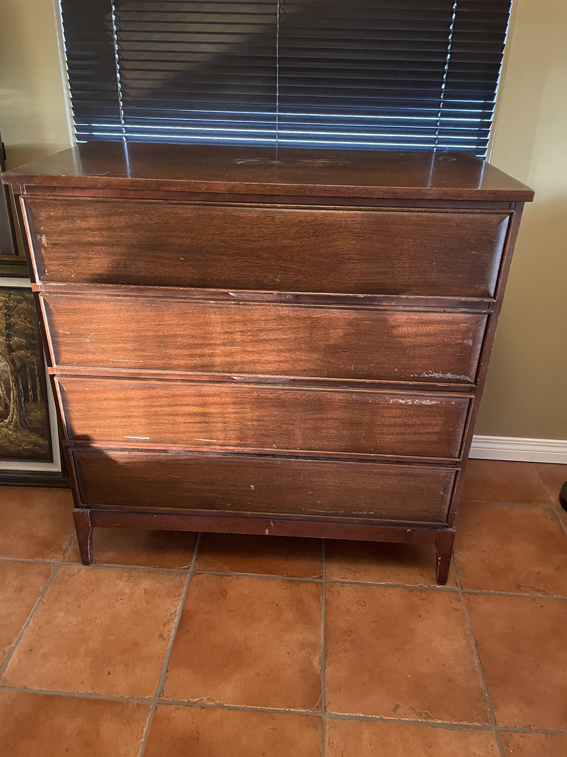 4-Drawer Solid Wood Dresser