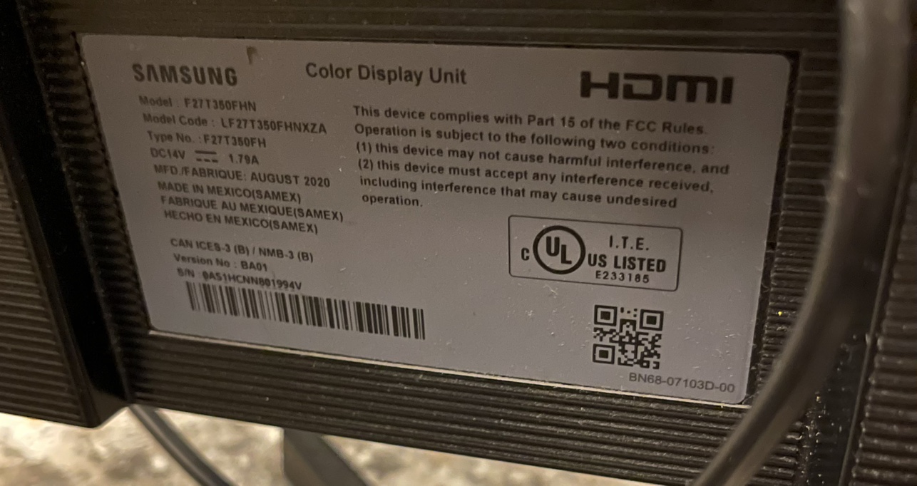 Samsung 27" FreeSync Gaming Monitor - photo 2