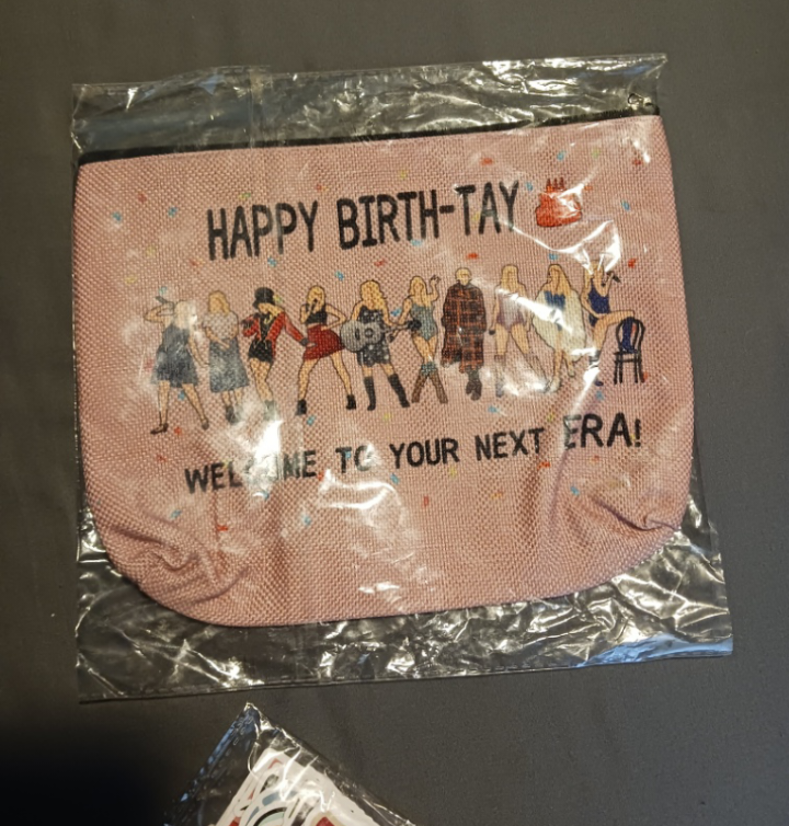 Taylor Swift Makeup Bag and 100 pc. Stickers - photo 4