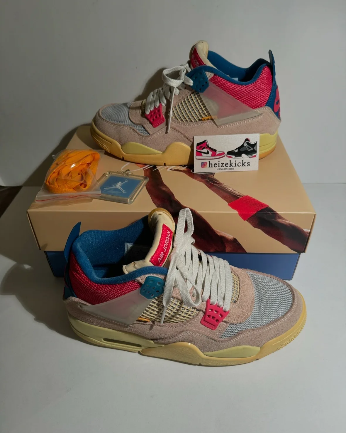 Jordan 4 Union Guava size 9 image indicator(2)