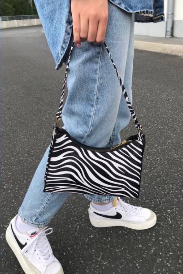Zebra Print Bag