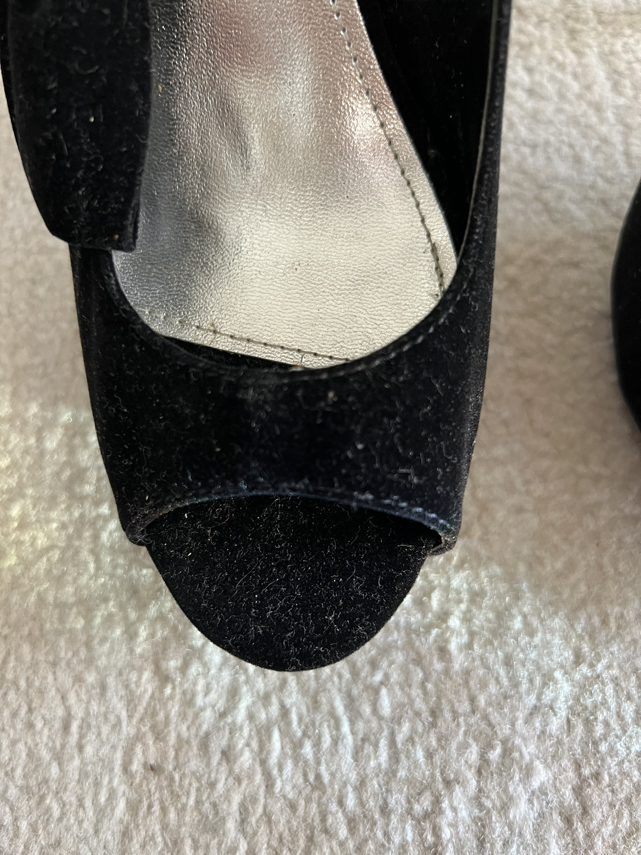 Black Bow High Heel Shoes - photo 4