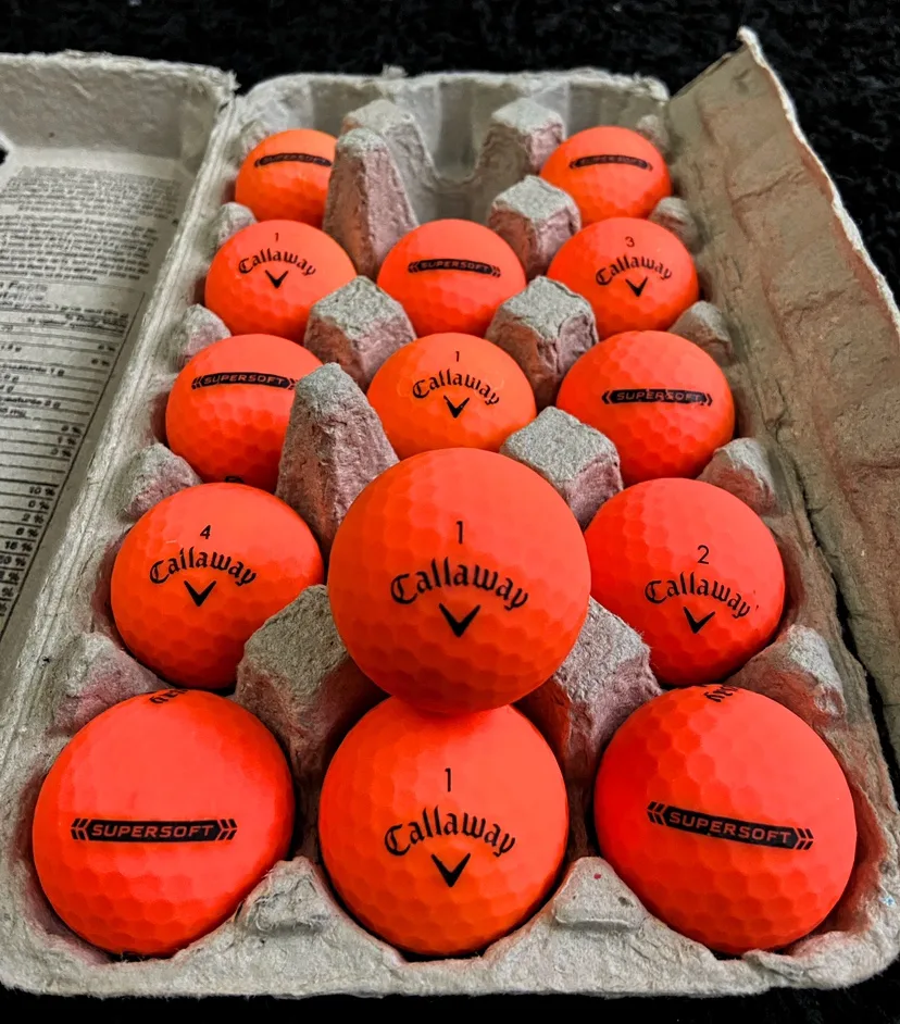 15 Callaway Supersoft Orange Golf Balls thumbnail