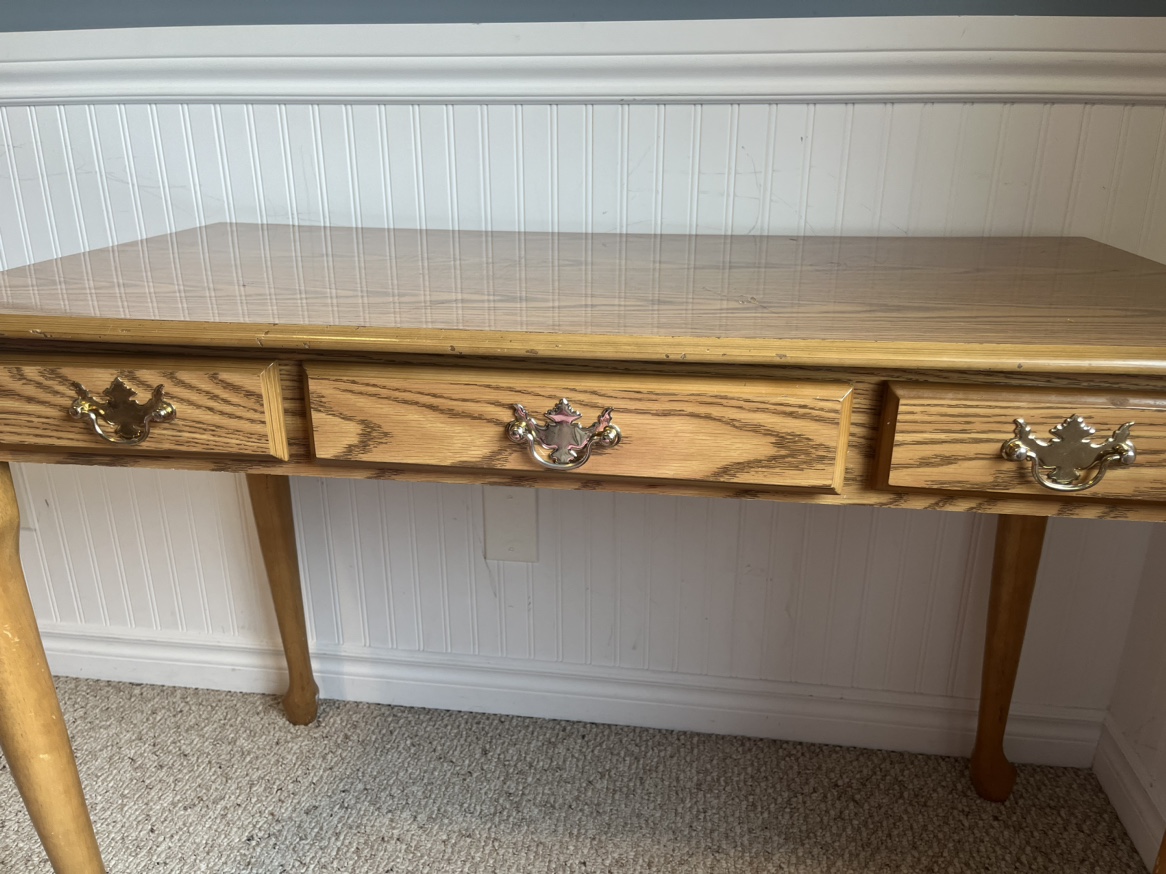 Wooden Desk - photo 2