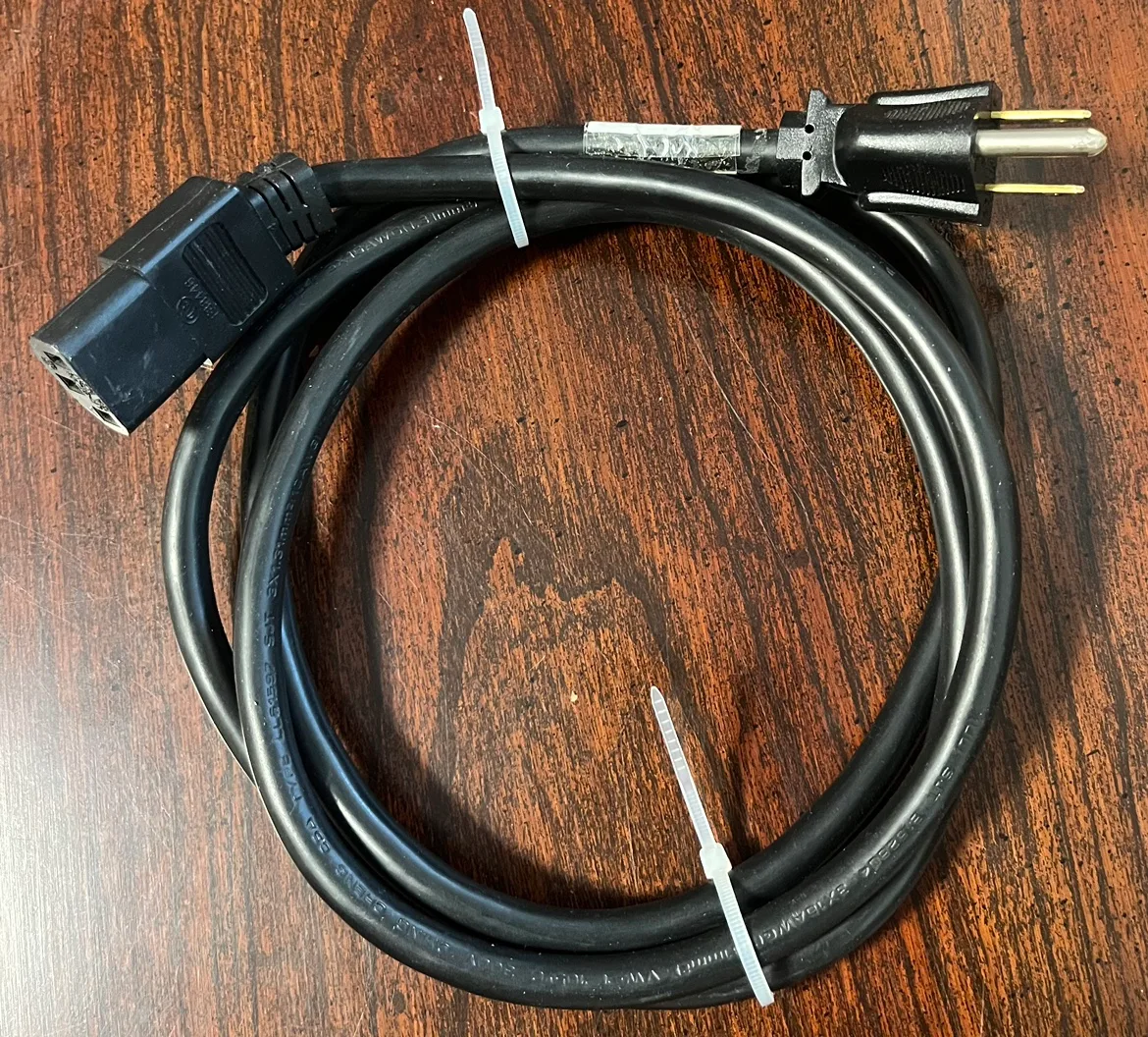 Ching Cheng EL-701 Black Power Cord image indicator(2)