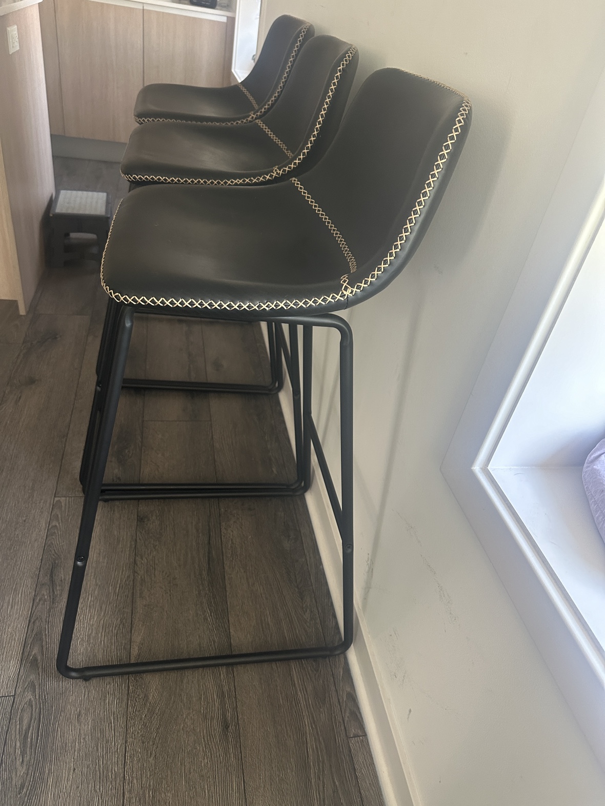 Black Counter Height Bar Stools - photo 4