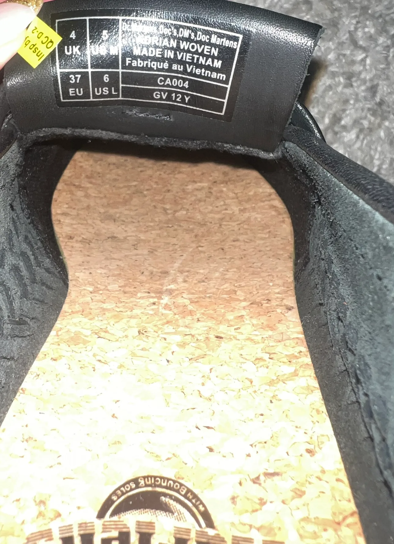 NEW Dr.  Martens Black Leather Tassel Loafers image indicator(5)