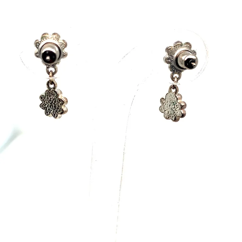Crystal Flower Earrings image indicator(5)