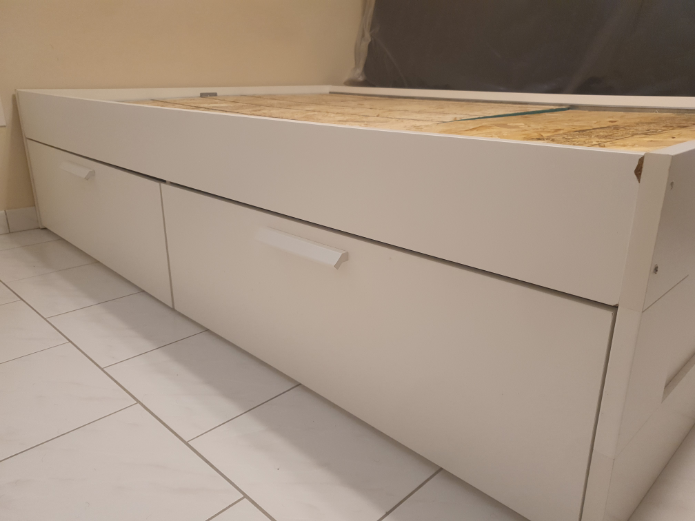 IKEA Bed Frame with Storage Drawers