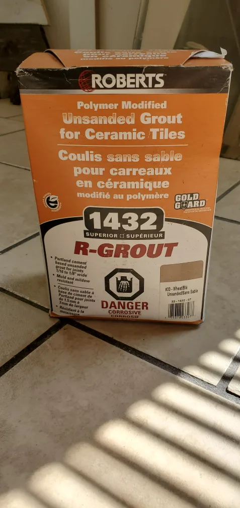 Roberts R-Grout Unsanded Grout 🧡 thumbnail