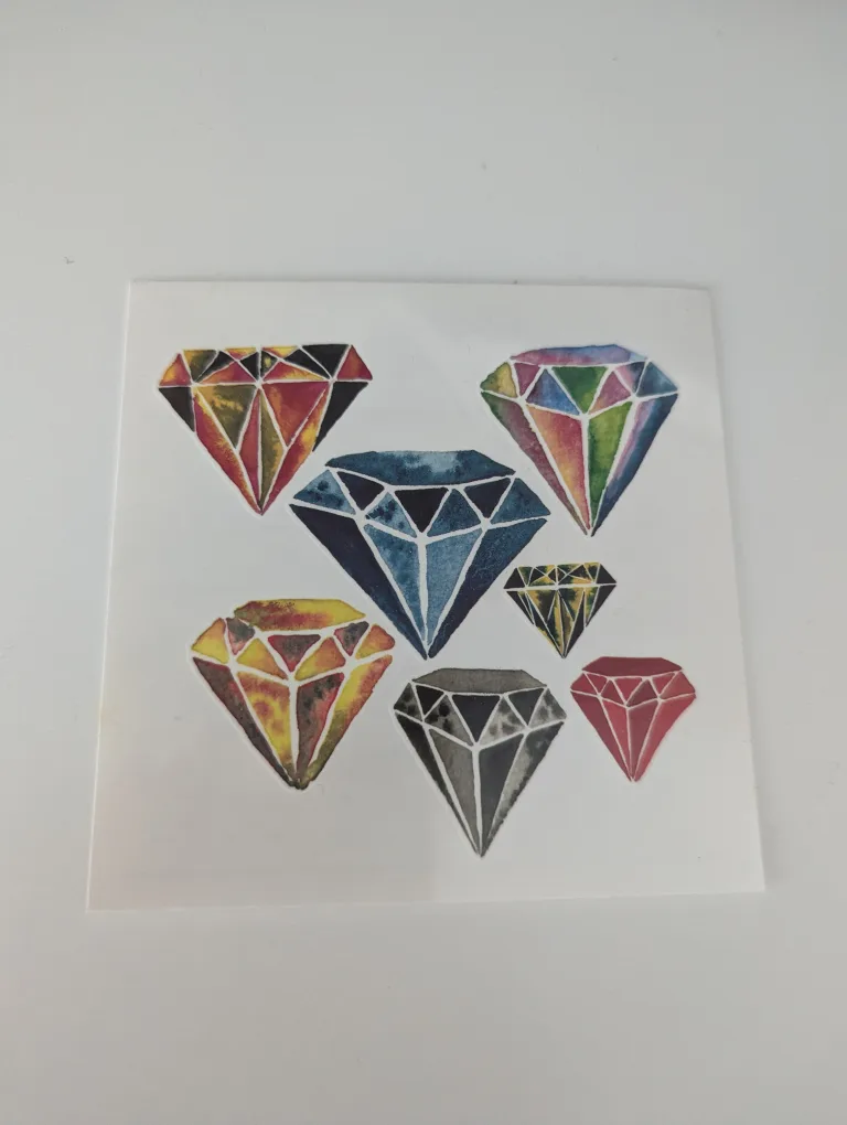 Paperself temporary tattoo diamonds thumbnail