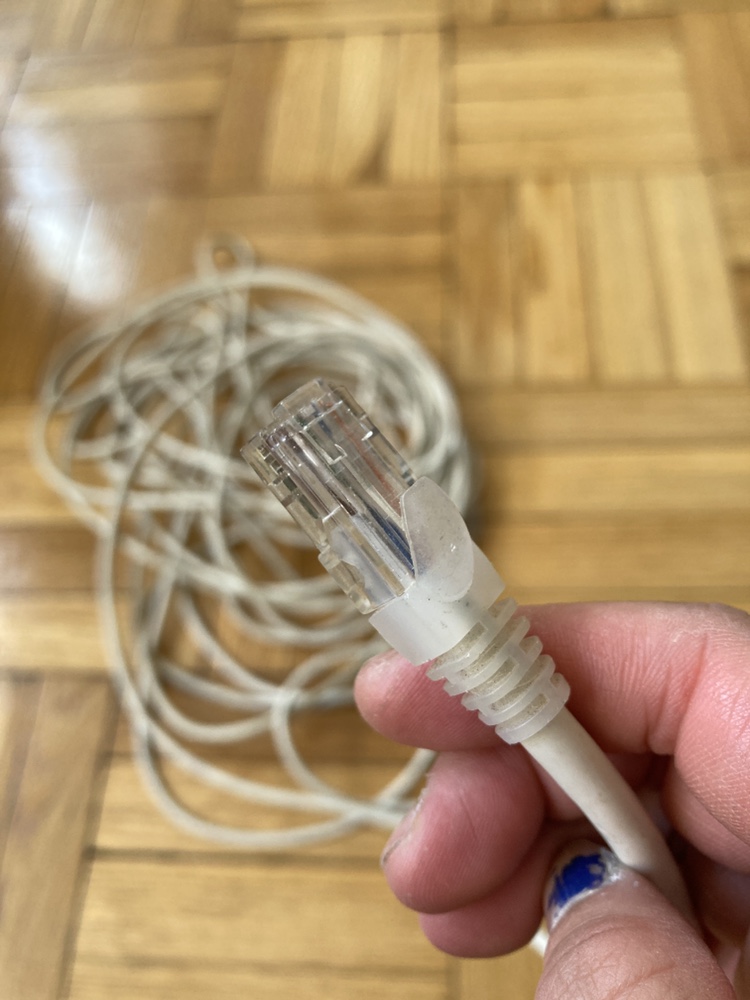Very long ethernet cable - photo 2