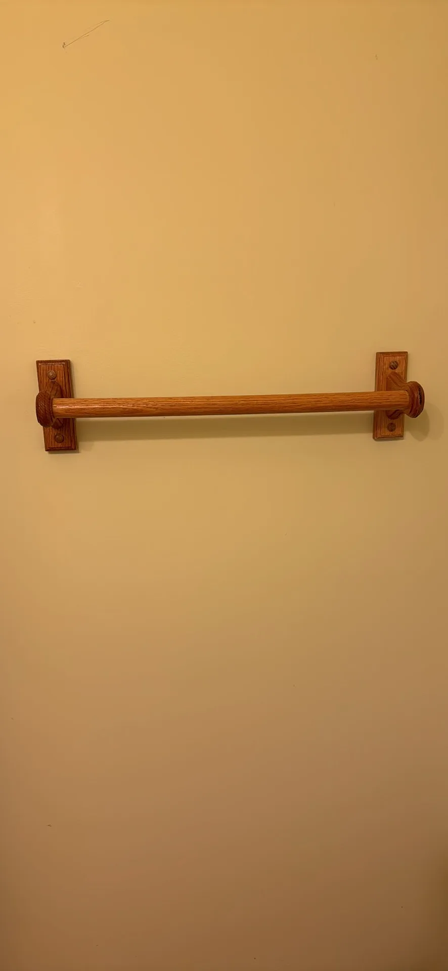 Wooden Towel Rack towel , towel ring ,and toilet paper holder image indicator(3)