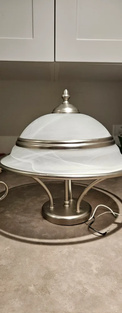 Silver Ceiling Light Fixture thumbnail