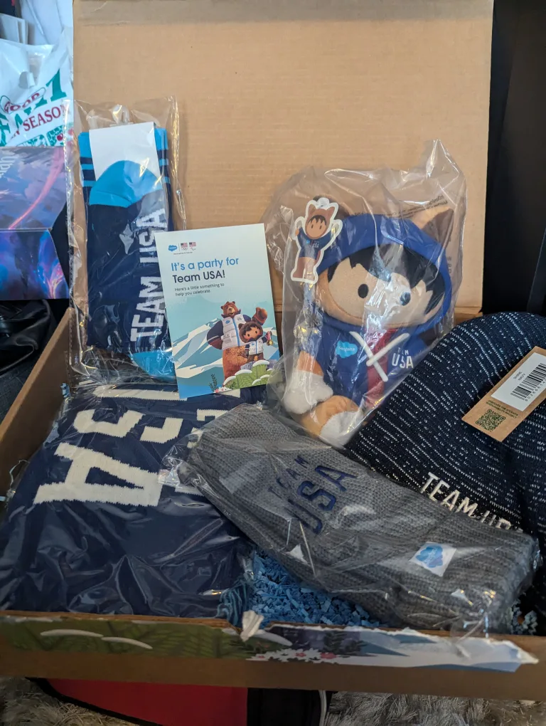 Team USA Olympics Winter gift set thumbnail