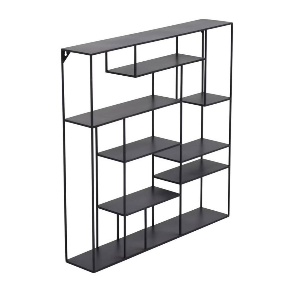 CB2 Black Metal Alcove Wall Shelf - photo 4