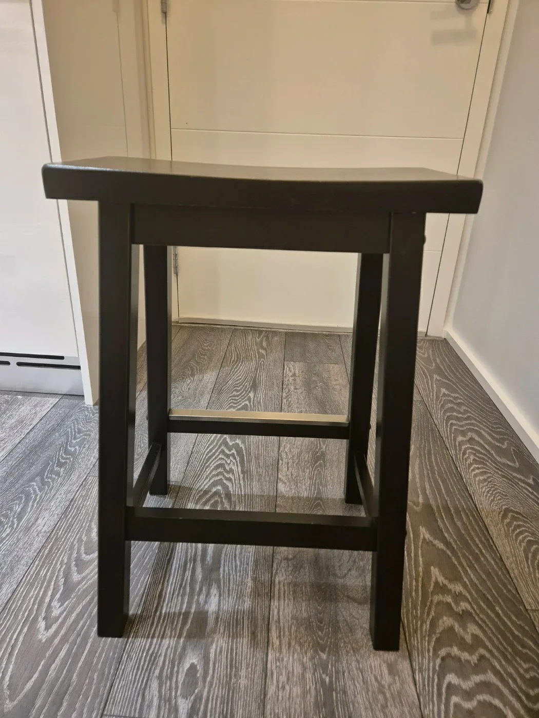 Black Wooden Stools image indicator(3)