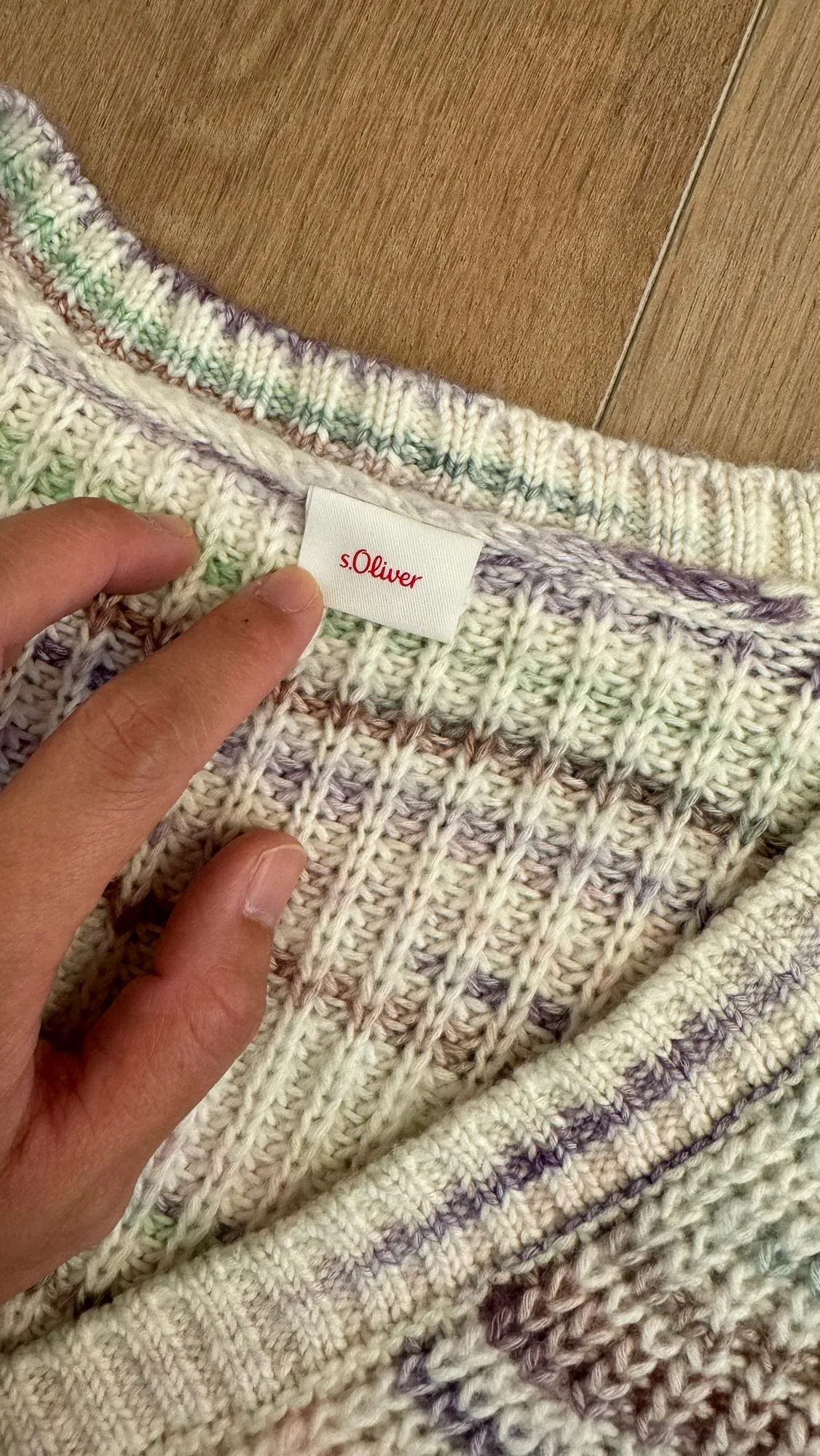 New! s.Oliver colorful sweater cardigan image indicator(2)