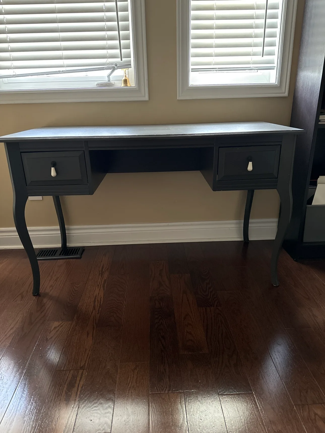 Charcoal Grey Writing Desk thumbnail