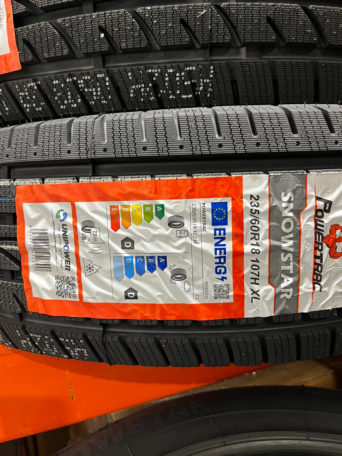 BRAND NEW POWERTRAC WINTER TIRES 235/60/18 image indicator(2)