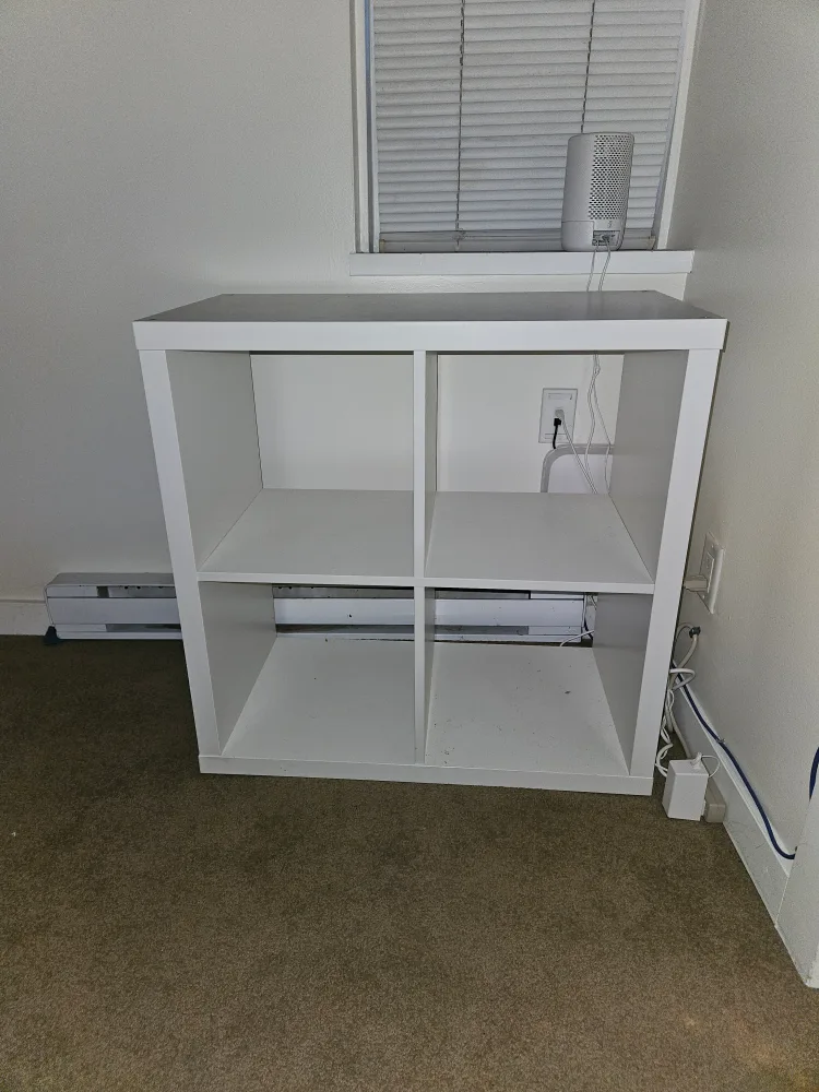 IKEA white cube shelf thumbnail