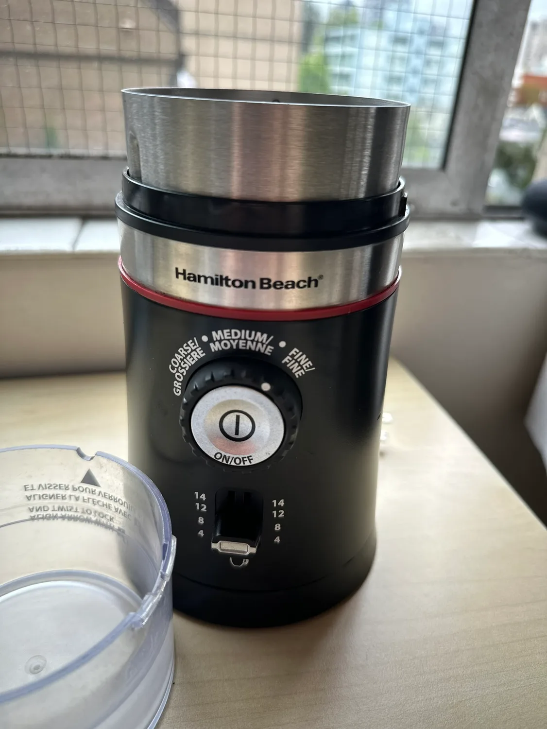 Hamilton Beach Coffee Grinder image indicator(3)