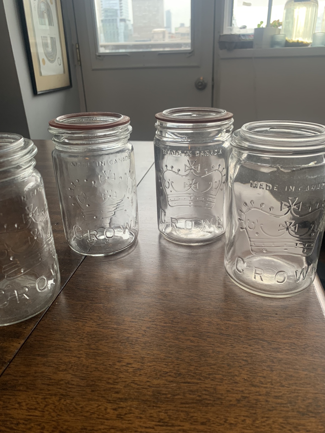 Vintage Crown Jars