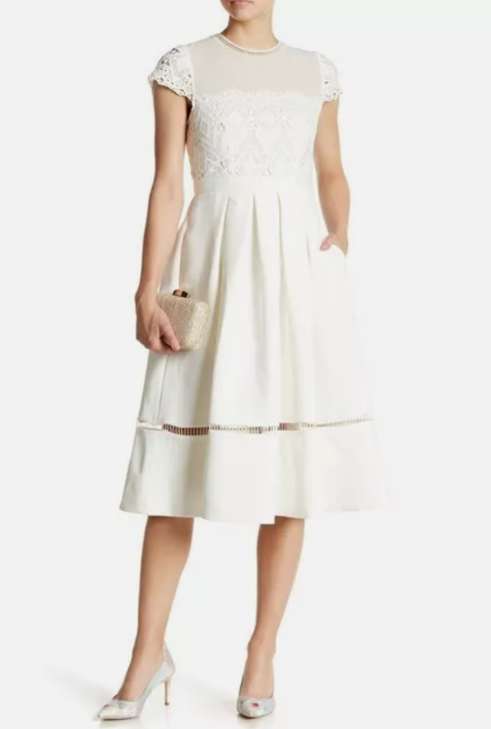 Ted Baker London White Lace Dress - photo 3