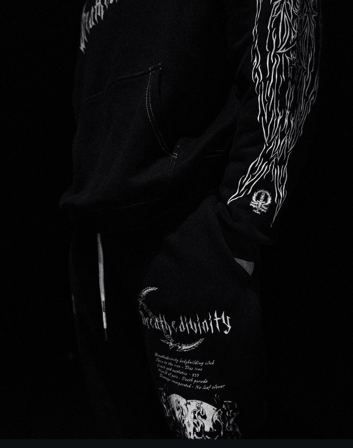 Shadow Realm Oversized Hoodie - photo 3