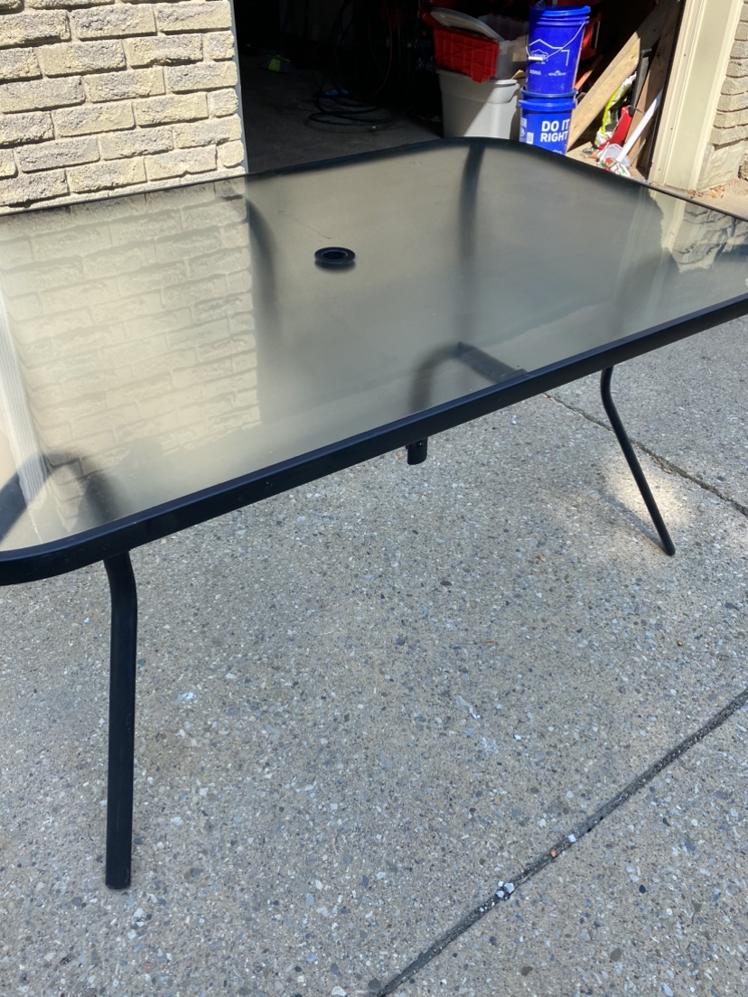 Glass Patio Table - photo 3