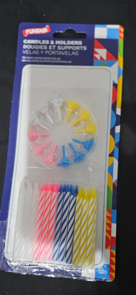 Birthday Candles and Holders thumbnail