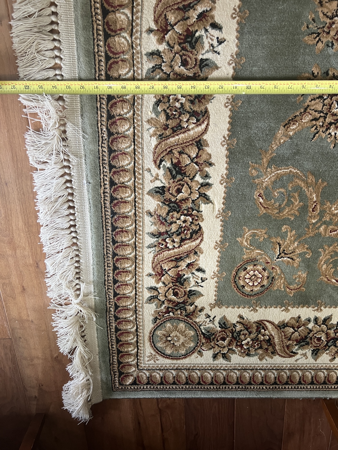 Green Floral Rug - photo 3
