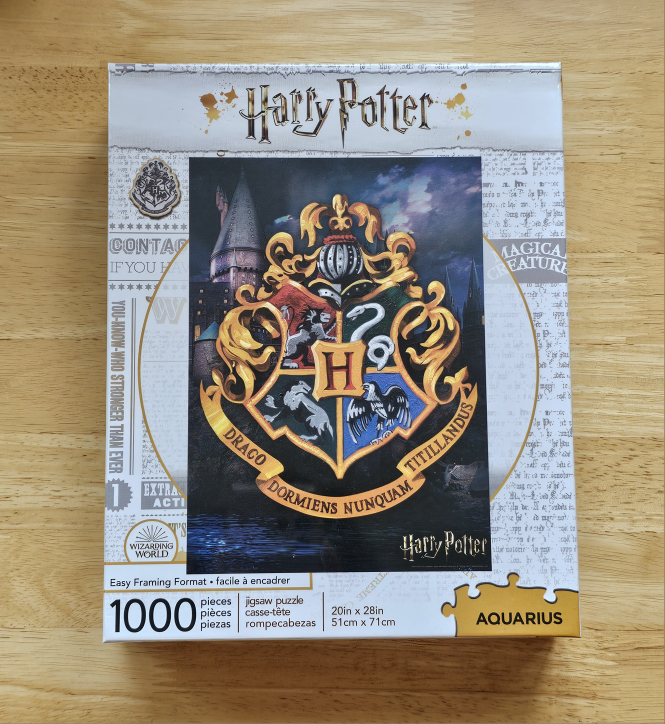 Harry Potter 1000 Pc Jigsaw Puzzle - Hogwarts Logo
