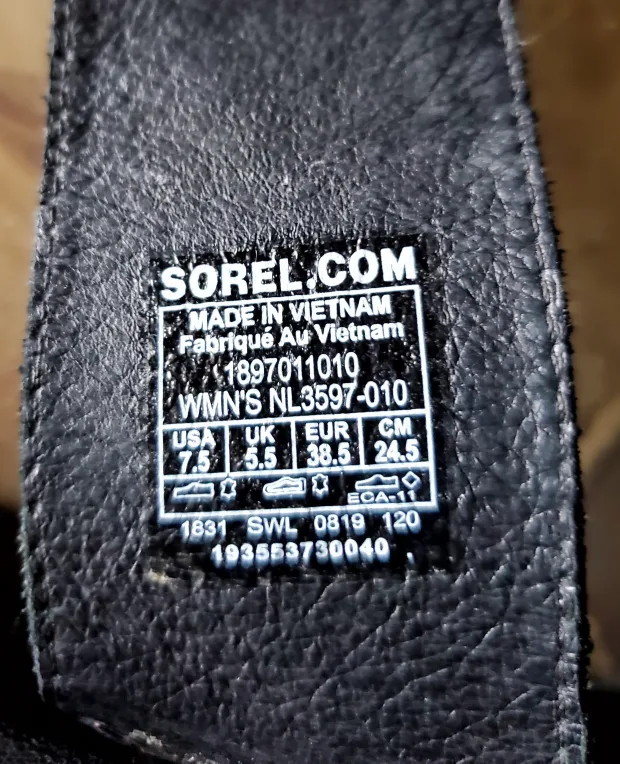 Sorel Women's Black Sandals 7.5 image indicator(2)