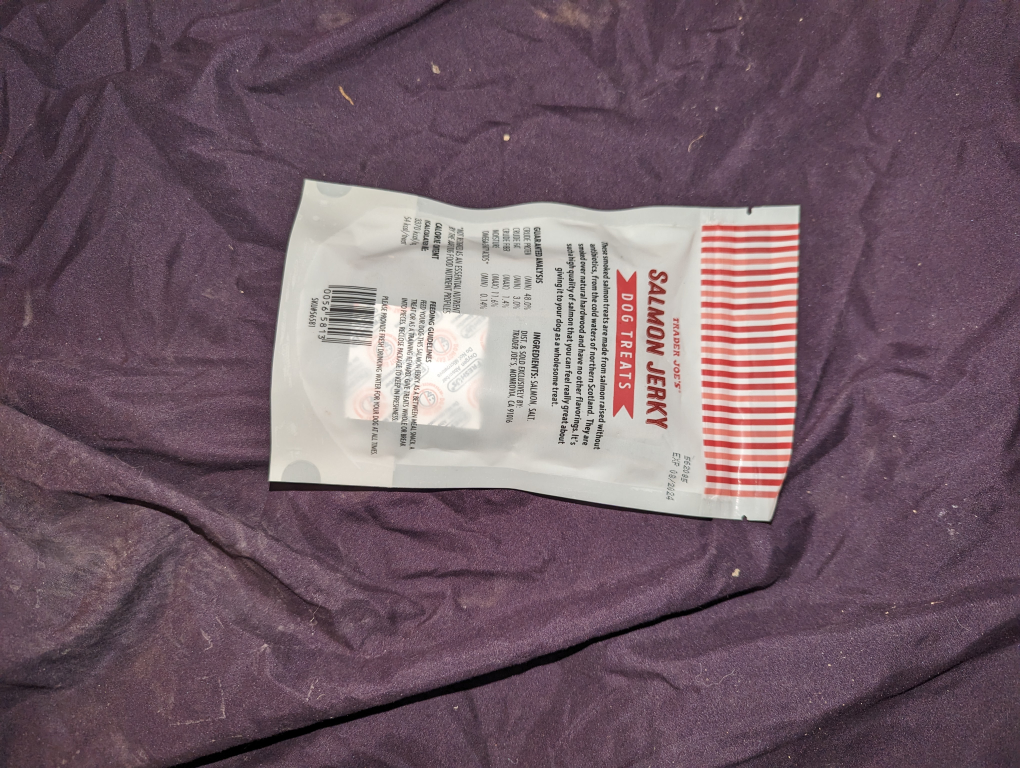 Trader Joe's Salmon Jerky Dog Treats - photo 2