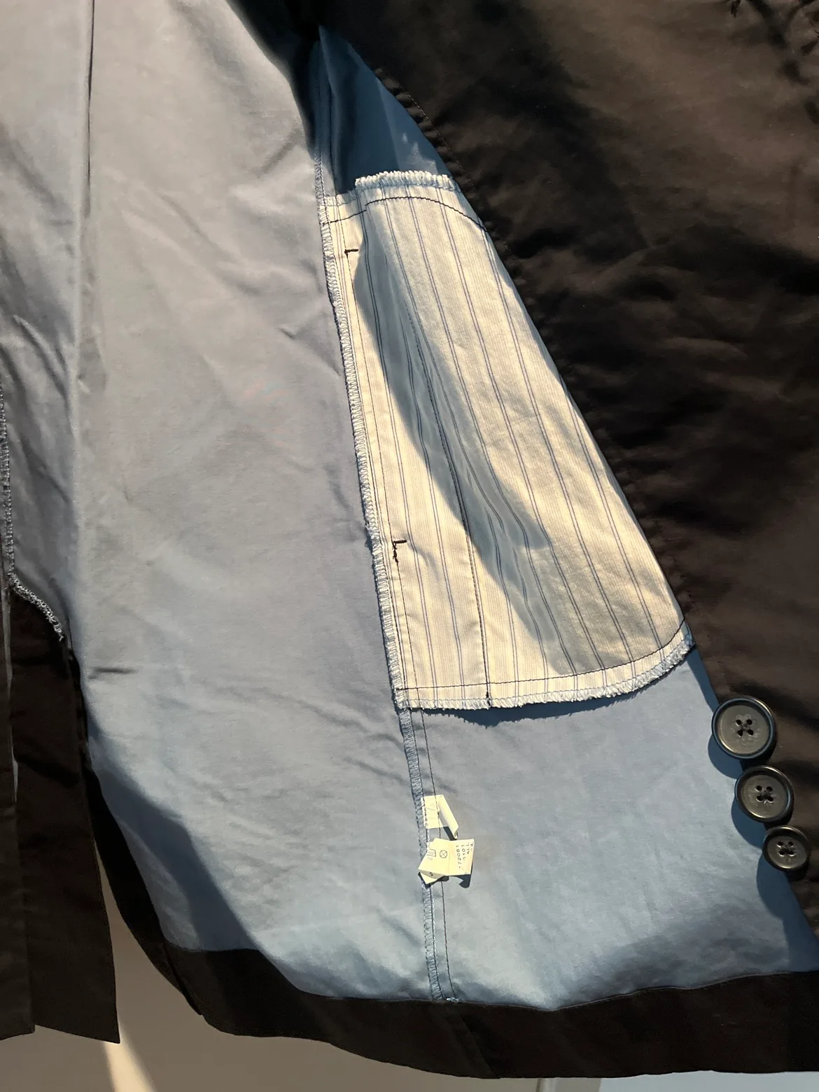 Gap Black Trench Coat image indicator(2)