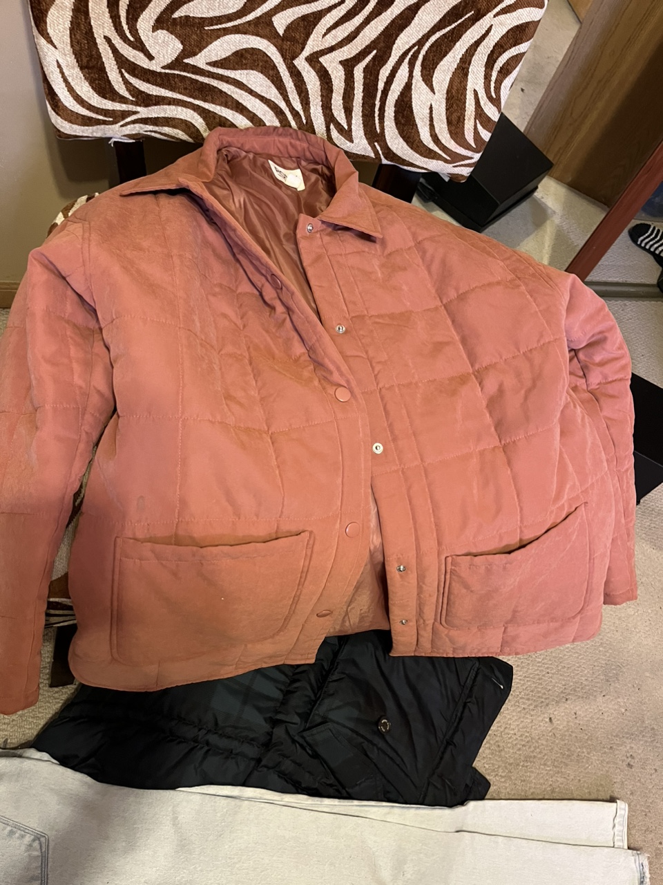 Women's Leather Jacket and Quilted Jacket - photo 2