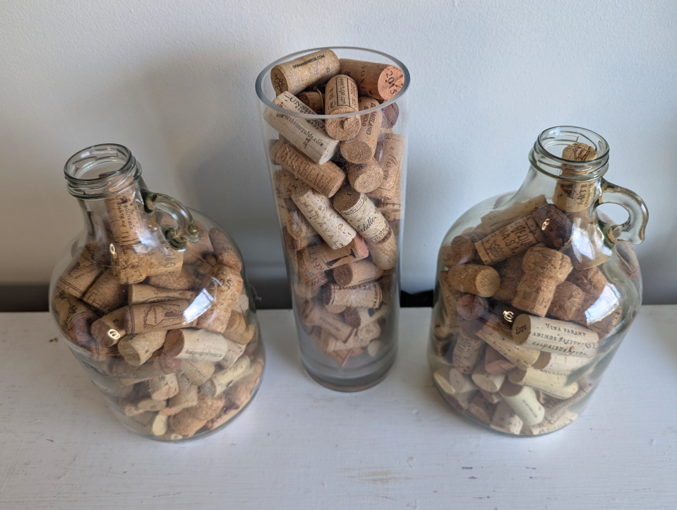 Jars fill up with corks - photo 2