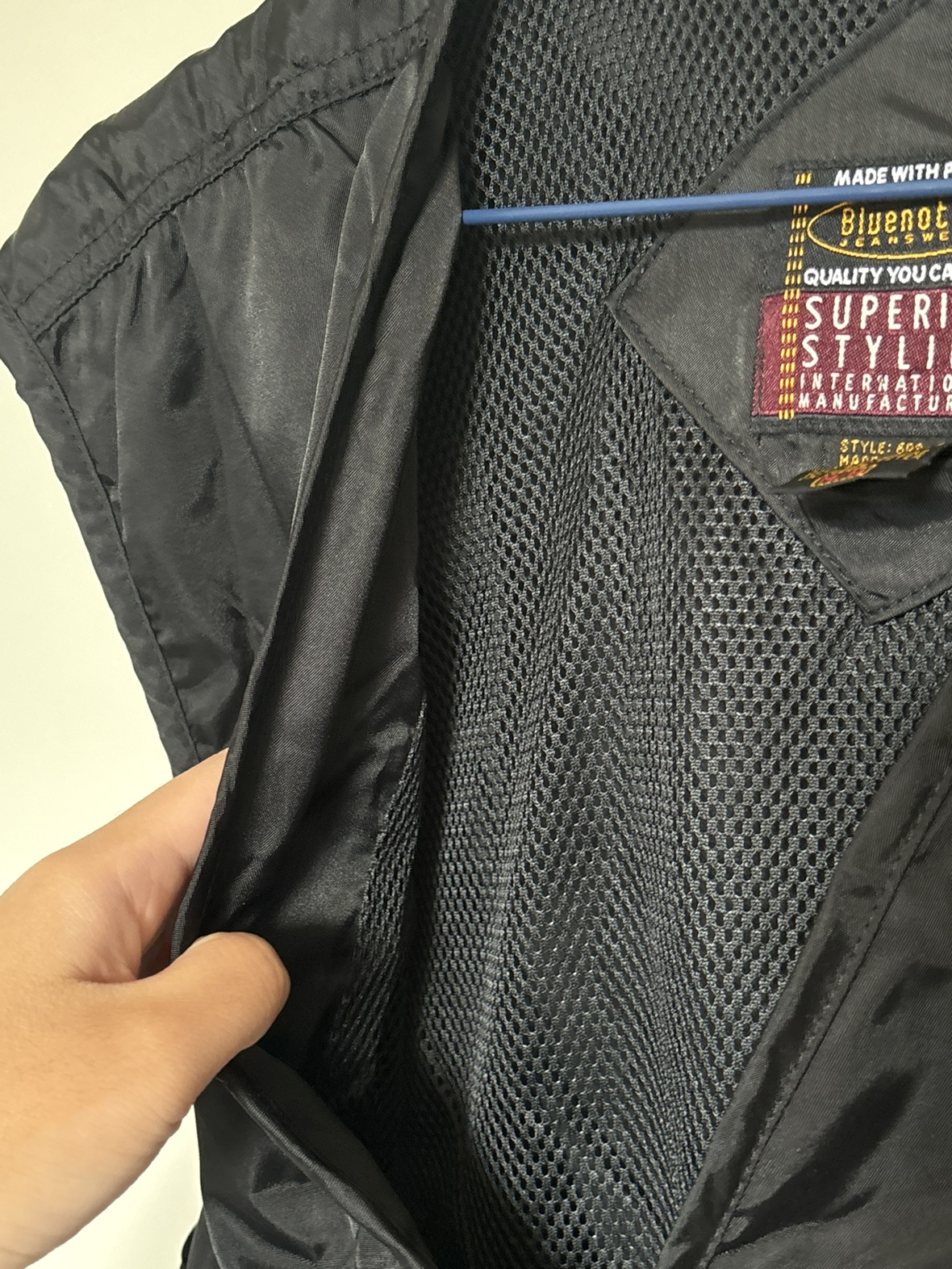 Bluenotes Black Utility Vest Gilet - photo 4