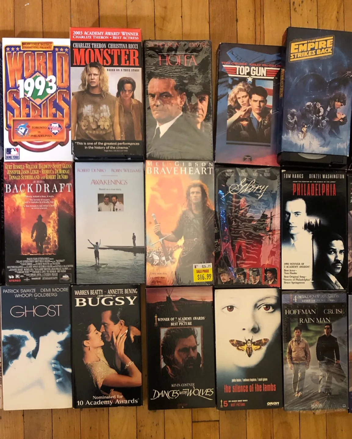Best films. VHS Movies Lot image indicator(3)