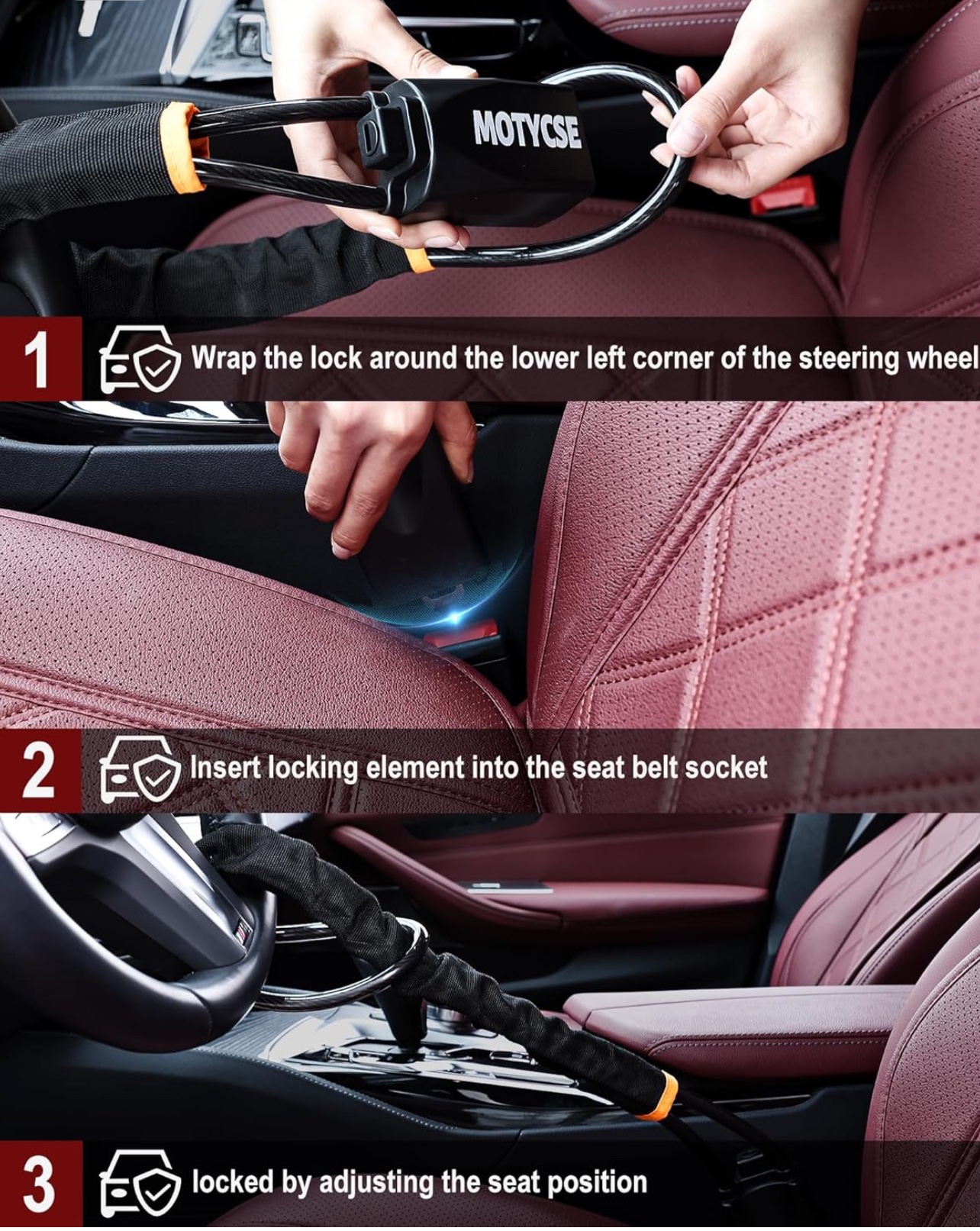 Steering Wheel Lock - photo 4