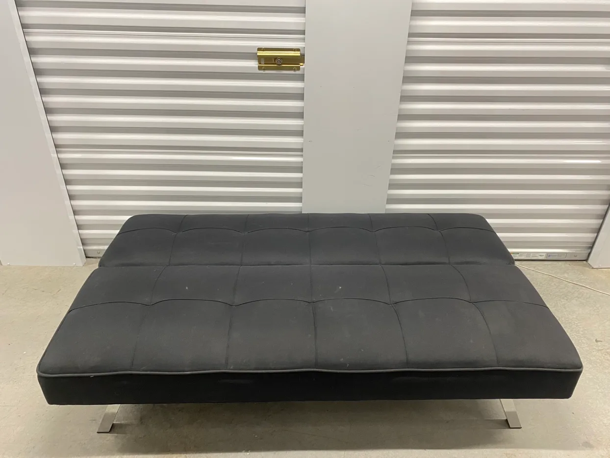 Black Futon Sofa Bed couch (delivery available) image indicator(7)