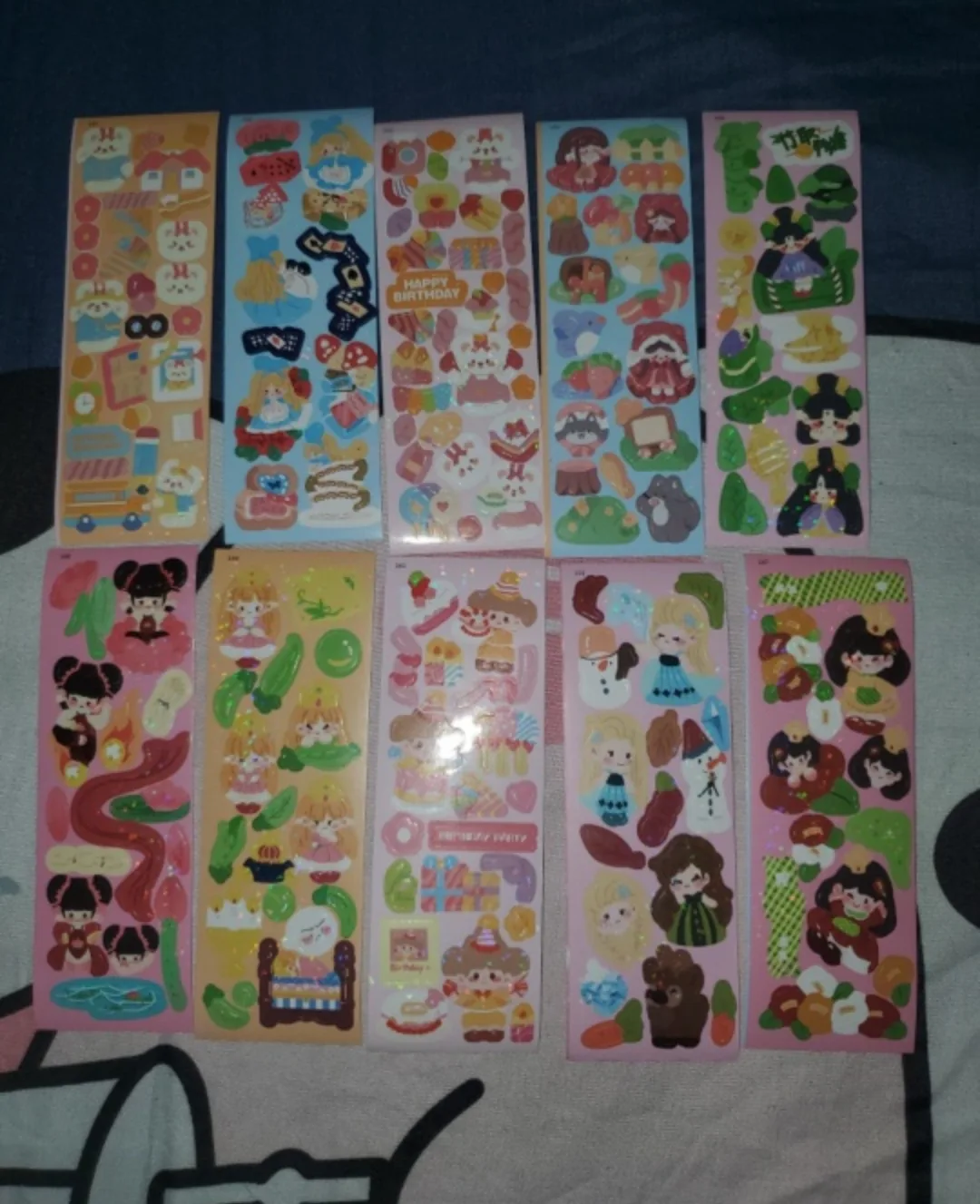 20 sheets of Kawaii Stickers image indicator(3)