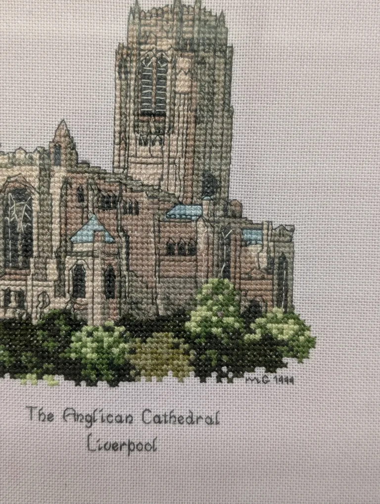 Liverpool Anglican Cathedral Cross Stitch image indicator(3)
