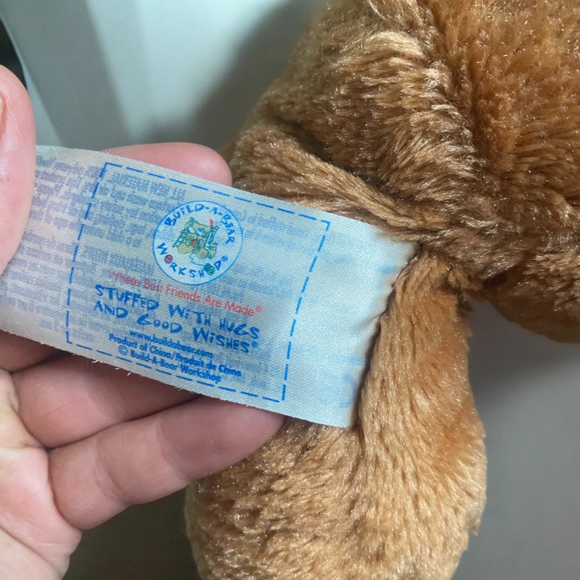 Build-A-Bear Stuffed Dog * brown sugar puppy * - photo 3